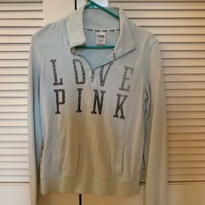 PINk Quarter Zip-Up